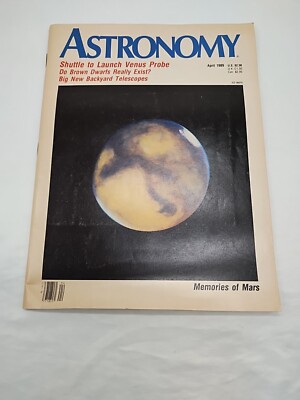 Astronomy Shuttle To Launch Venus Probe April 1989 Magazine