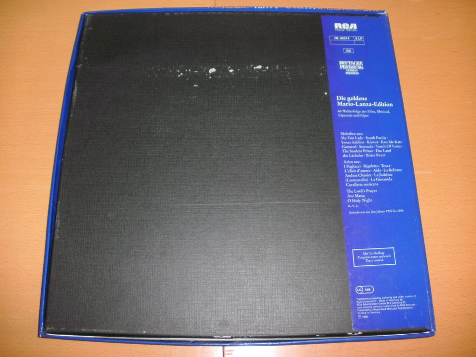 Die goldene Mario Lanza Edition  - Box mit 5 LPs - Bild 2 von 4
