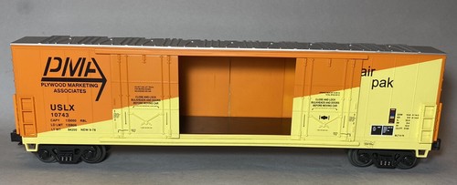MTH Plywood Marktg Assoc 50' Dbl Door plug BoxCar 20-93109. our # U120 - Picture 3 of 8