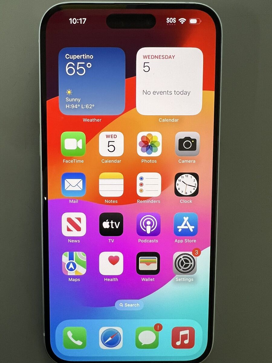Mint Apple iPhone 15 Plus - 128 GB - Blue (Verizon) 100 Mint Apple iPhone 15 Plus - 128 GB - Blue (Verizon) 100