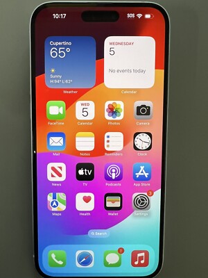 Mint Apple iPhone 15 Plus - 128 GB - Blue (Verizon) 100 Mint Apple iPhone 15 Plus - 128 GB - Blue (Verizon) 100