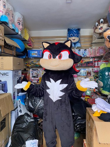 Mascot Costume Shadow of Sonic cosplay Mascot botarga halloween - READY TO SHIP - Picture 5 of 6