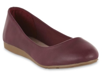 BASIC EDITIONS Audrey Ballet flats. Wine color.