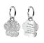thumbnail 16 - Personalised Pet Tags Engraved Dog Cat Charm Glitter Name Collar Animal ID Neck