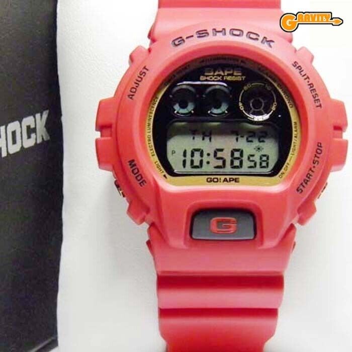 Casio G-SHOCK DW-6900 A BATHING APE 4th Red Promotional Casio G-SHOCK DW-6900 A BATHING APE 4th Red Promotional