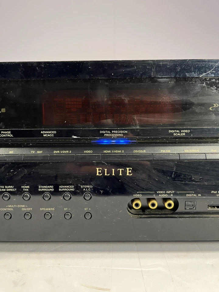 Pioneer Elite VSX-03TXH 7.1 Ch HDMI THX Surround AV Receiver 140W - Not Working - Image 3 of 4
