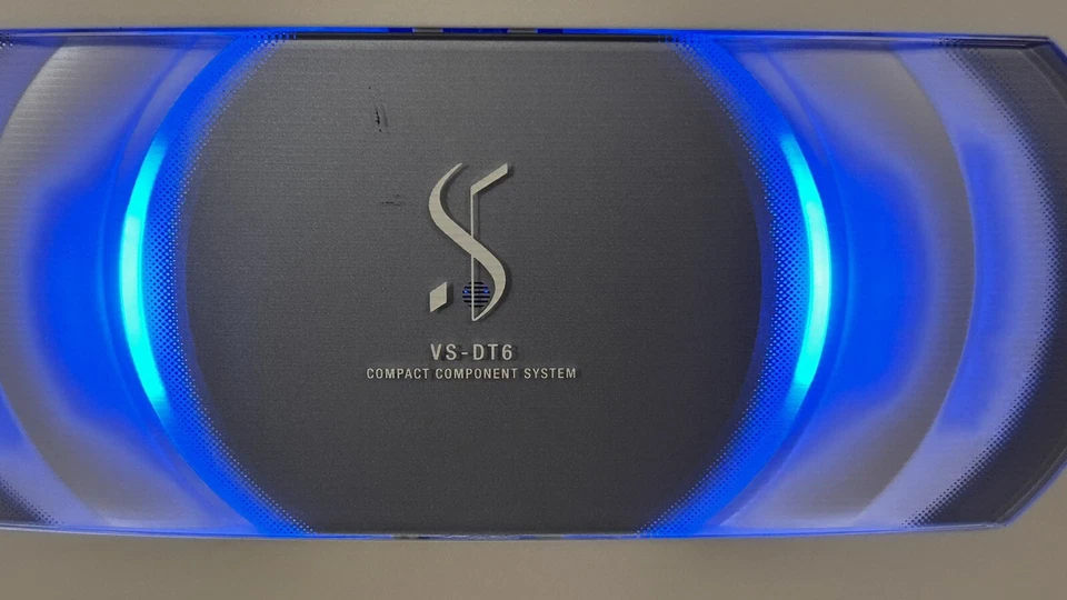 MINI SISTEMA ESTÉREO EJECUTIVO JVC VS-DT8 Reloj CD AM FM Completo Funcionamiento Foto 3 de 4