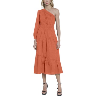 Donna Morgan Womens Cotton Tiered Special Occasion Babydoll Dress BHFO 4348