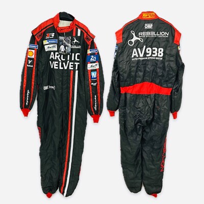 Rebellion Racing 2016 Le Mans Rennanzug - OMP - FIA8856-2000 - Brandneu - Größe 60