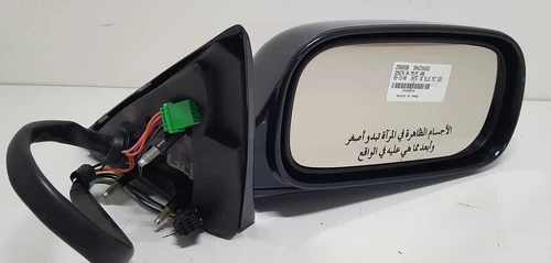 New OEM ARABIC Mirror Fits 2000-2005 Cadillac Deville Blue Metallic Passenger