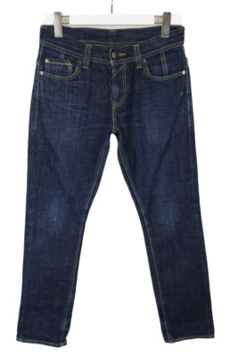 LEVI's 511 Skinny Jeans Men's W30/L32 Zippered Faded Denim Whiskers