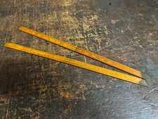 Vintage Rabone Chesterman #1380 Boxwood Folding Rule Made in England Pat.1173229