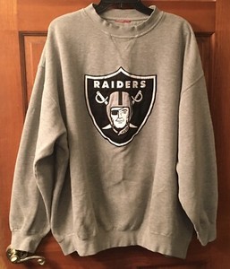 raiders crewneck