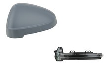 Spiegelkappe + LED-Spiegelblinker passend für Audi A4 8W 05/15 - Links Fahrerse.