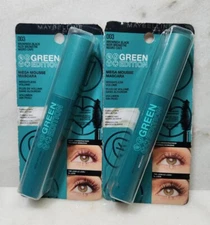 2-Maybelline Green Edition Mega Mousse Mascara #003 Brownish Black