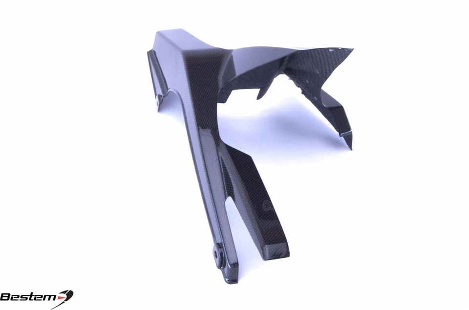 Guardabarros protector de cadena abrazador neumático trasero 100 % fibra de carbono Honda Grom 2012-2017 2016 Foto 4 de 4