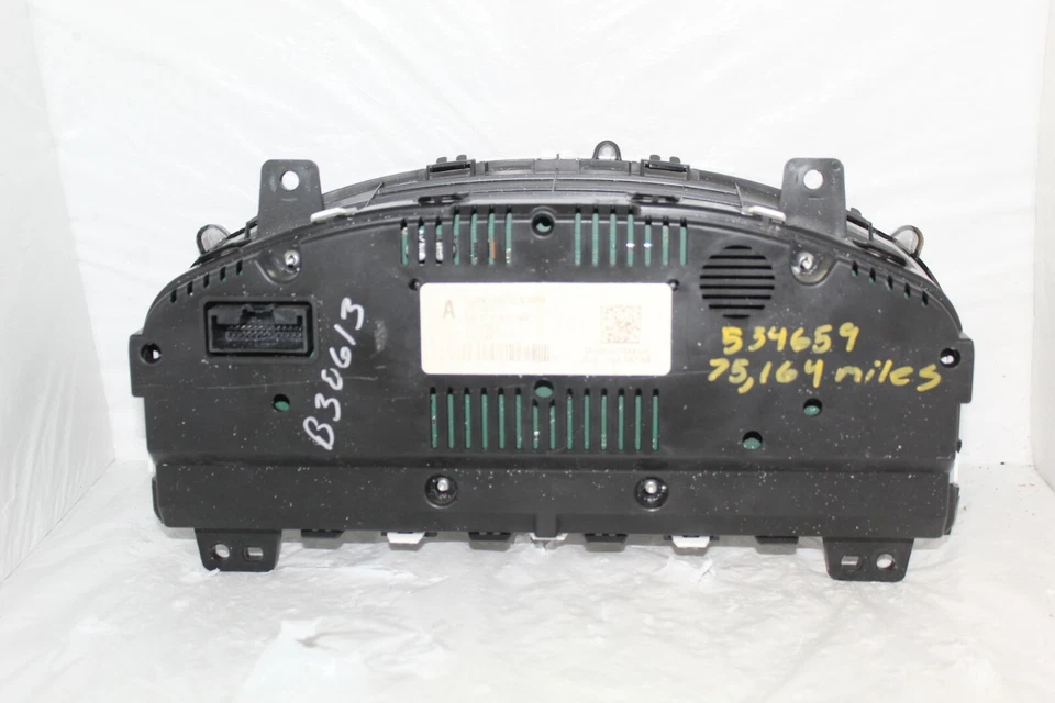 Cuadro de instrumentos velocímetro indicadores de panel de instrumentos Lincoln MKX 2013 75.164 millas Foto 4 de 4