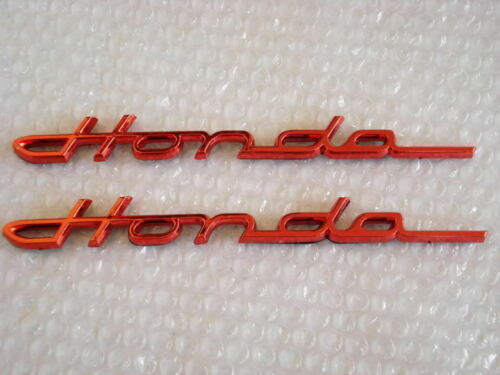 Emblems Frame Honda CF50 CF70 ST50 ST70 CT70 DAX CHALY A pair // Blue Emblems Frame Honda CF50 CF70 ST50 ST70 CT70 DAX CHALY A pair // Blue