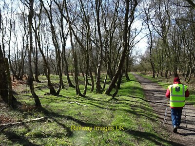 Photo 6x4 Brocton Camp - Hut base in Hut Lines 'C' c2017