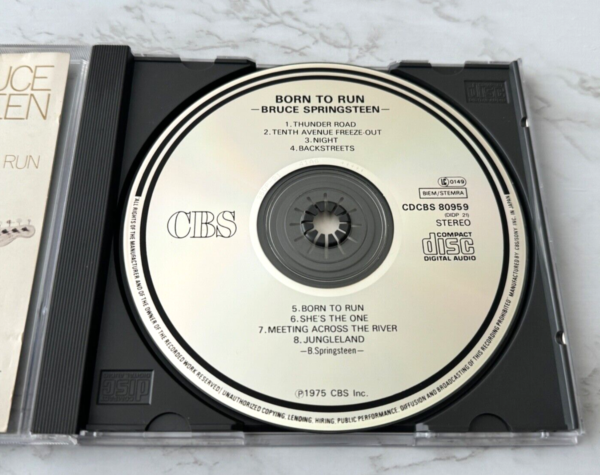 新品未開封　BORN TO RUN / DVD コレクション Bruce Springsteen Born To Run CD JAPAN FOR EU MARKET CBS