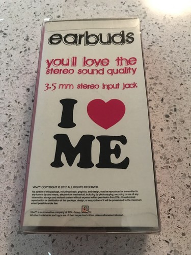 I Love Me Earbuds New and Sealed see pics - Picture 2 of 2