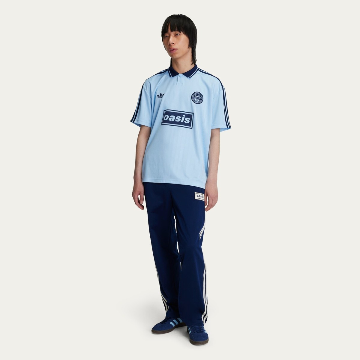 Oasis Live '25 x Adidas ,Tour Jacquard Jersey | Blue | Large