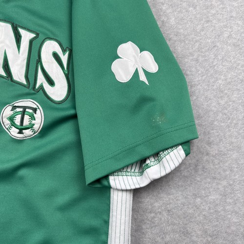 Minnesota Twins St. Patrick's Day Jersey Men’s Size XL Green - Picture 3 of 8