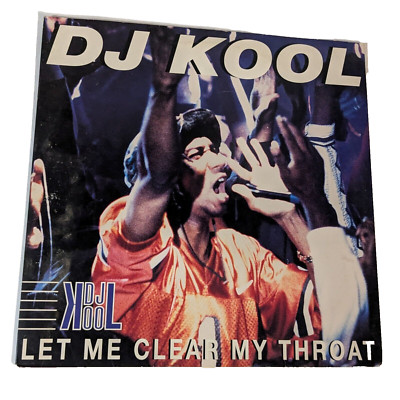 DJ Kool Let Me Clear My Throat Used Vinyl Record 12