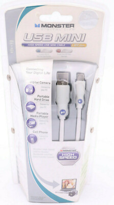 Monster Cable High Performance USB A > USB Mini B Kabel 91 cm High Speed 554