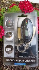 PROTOCOL BLOOD ALCOHOL KEY CHAIN ALCOHOL BREATH CHECKER FLASHLIGHT PARKING TIMER