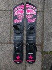 Kneissl Big Foot Ski Kurzski Figl Snowblades 60cm Schwarz Rosa Bigfoot