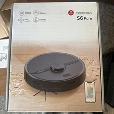Brand New - Roborock S6 Pure Robot Vacuum and Mop Wi-Fi Connected - Black