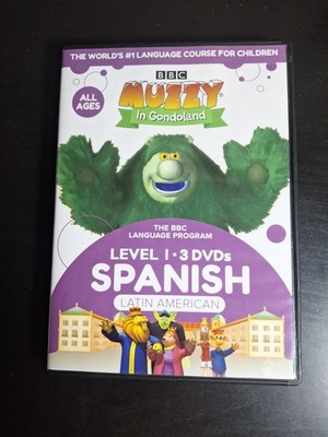 Muzzy in Gondoland - 3 DVD Set -  Spanish Level 1 BBC