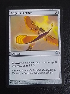 Magic the Gathering Engelsfeder Darksteel Ungraded Lightly Played