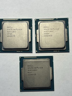 · INTEL · CPU - Konvolut · 3 Stück · Core i5 2 x 4570 & 1x 4440