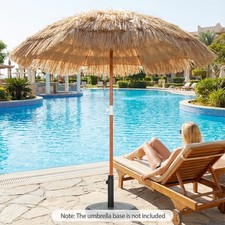 175cm Hawaiian Tropical Palapa Style Patio Beach Umbrella w/ Tilt