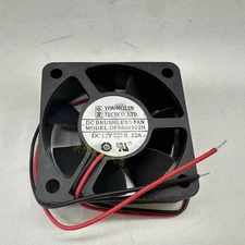 YOUNG LIN DFS501512H DC12V 0.22A 50*15MM 2-wire silent cooling fan