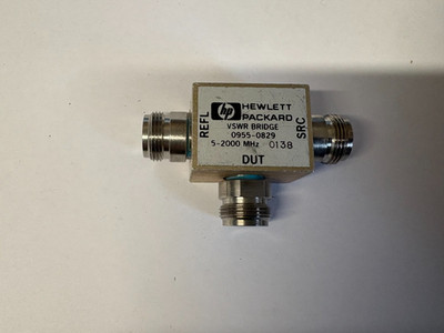 HEWLETT PACKARD 0955-0829 VSWR Bridge 5-2000Mhz 40db N Type