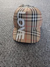 Burberry London Love Graffiti Baseball Cap Hat XL