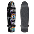 Santa Cruz Skateboard Cruiser Self Destruct Black 9.8" x 36.02"