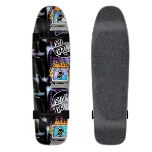 Santa Cruz Skateboard Cruiser Self Destruct Black 9.8" x 36.02"