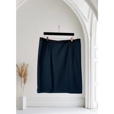 Talbots Womens Green Plus Size Skirt Size 20