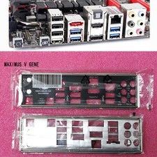For Asus MAXIMUS V GENE Shield IO I/O Rear Baffle Backplate Motherboard