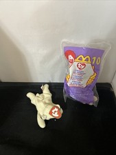 Vintage TY Teeny Beanie Babies McDonalds 1999 10 Stretchy the Ostrich And Chops