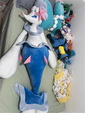 Funda protectora de almohada de peluche Primarina de 180 cm para muñeca de peluche gigante de anime