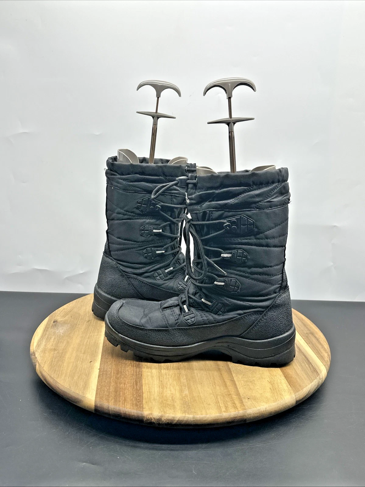 Trespass Yetti Men Black Waterproof Snow Boots UK Size 6 EU 40 Outdoor Lace Up
Opens in a new window