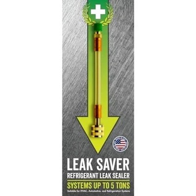 Direct Inject AC Leak Sealer | AC Stop Standard System (Up to 5 Tons) 1 Pack