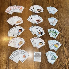 Vtg 1981 Dukes of Hazzard Card Game Set Complete Instructions No Box Crafting