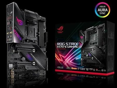 ASUS ROG Strix X570-E Gaming ATX AM4 DDR4 Motherboard, HDMI, USB 3.2