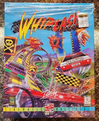 Whiplash PC Windows 1996 Interactive Interplay CD-ROM - BOX/MANUAL ONLY NO DISK
